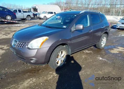 2010 Nissan Rogue Sl from USA, damaged, VIN JN8AS5MV9AW606210
